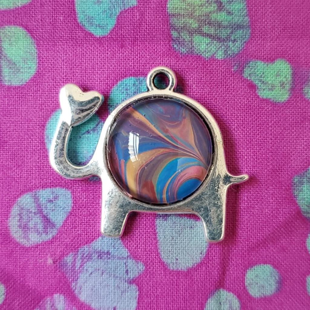 Handmade Love Elephant Pendant Necklace